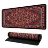 Estilo Retro Popular Transfronterizo Estilo Persa Lujo Ligero Alfombrilla para Ratón Teclado de Computadora Patrón Antideslizante Cuadrado Pequeño Pad para Escritorio de Oficina