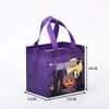 Sacola de presente de Halloween para feriados, desenho animado criativo, bolsa pequena não tecida, faça você mesmo, sacola de compras de roupas, fabricação de sacolas