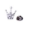 Pin de Solapa de Corona Broche para Hombre Accesorios Traje Cristal Broche Pequeño Zhang Songwen Mismo Estilo Pin de Solapa Pin para Camisa Verano