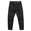 Calça casual transfronteiriça para homens, calça de trabalho moderna de perna reta, corte solto, com múltiplos bolsos, calça casual versátil para adolescentes