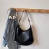 Retro Gran Capacidad Color Sólido Popular 2025 Casual Otoño Nueva Textura Casual Casual Bolso de Hombro Tote Bolso Tote