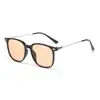 Óculos de Armação de Plástico Novos Jamie 9411 Óculos de Sol Quadrados Tendência Europeia e Americana Óculos de Sol Personalizados Versáteis da Moda