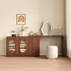Nuevo Tocador Cómoda Tocador Integrado Escritorio Dos en Uno Simple Moderno Retráctil Mimbre Tejido Gabinete de Maquillaje