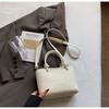 Bolsa Simples de Moda Coreana Transfronteiriça Textura Bolsa Balde de Mão Bolsa de Mão de Ombro Versátil Transversal Popular Bolsa Feminina