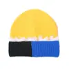 Sombrero de Melón Imitación Pelo de Conejo de Cuatro Colores e Interfase Sombrero de Punto Otoño e Invierno Sombrero Cálido de Encaje de Dos Colores Sombrero Estilo Japonés Estilo Coreano
