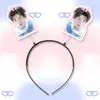 Wang Anyu Diadema de Resorte 3D Diadema Pasador Merchandising de Concierto Soporte para Fans Tiktok