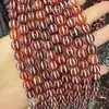 Pulsera Collar con Cuentas, Cuentas de Buda, Ágata Roja Natural del Tíbet, Cuentas Dzi, Cuentas Redondas, Cuentas Sueltas
