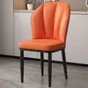 Cadeira de jantar nórdica para casa moderna minimalista com encosto cadeira de luxo leve para restaurante assento macio cadeira para mesa de jantar de hotel banqueta para escrivaninha