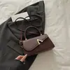 Nueva Moda de Noche Estilo Europeo y Americano 2025 Bolso de Mano con Cadena para Mujer de Gran Capacidad Bolso Cruzado Pequeño Cuadrado para Otoño e Invierno