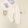 Pantalones para Niños para Primavera y Otoño, Pantalones Largos Casuales de Pana para Niños y Niñas, Nuevos Pantalones Deportivos de Color Sólido para Niños