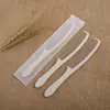 Artículos de tocador de casa de huéspedes de hotel peine de paja desechable peine para el cabello de plástico con mango largo película suave y gruesa venta al por mayor