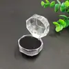 Nueva Caja Transparente de Acrílico para Anillos Joyería Pendientes Anillo Collar Caja de Empaque para Joyería Caja de Exhibición