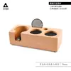 Soporte para Cafetera de Émbolo, Accesorio de Mango para Cafetera, Almacenamiento para Soporte de Prensador de Madera, Soporte para Distribuidor de Polvo, Martillo de Prensador