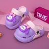 Pantuflas Infantiles de Hongo Lindas Dibujos Animados para Niños Zuecos Antideslizantes para Exteriores Sandalias de Playa de EVA para Bebé Verano