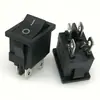Interruptor de balancim KCD4 de duas marchas e três marchas KCD1 // Kd3 Oval KCD2 reinicia dois três quatro seis pés com luz
