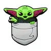 Pingentes de Sapato do Yoda Acessórios DIY de Alta Qualidade Desenho Animado Star Wars Destacável PVC Borracha Macia Fivelas de Sapato Acessórios