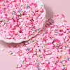 Arcilla Suave Cortada Fruta Parche Delgado Paquete de 5g Tarjeta Goo Pegamento Cremoso Dulce DIY Accesorios Decorativos para Funda de Teléfono Móvil