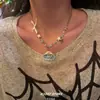 Lindo Collar de Perlas y Estrellas de Mar Estilo Resort Costero para Mujer, Estilo Ins Hada Nicho, Accesorio de Cadena para Clavícula para Hombre