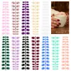 Caja de Set de Puntas para Uñas Manicura Sólida Color Mate con Brillo Estilo Francés de 288 Piezas, el Más Vendido de Amazon