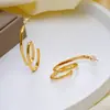 Brincos Grandes de Círculo Exagerados de Personalidade Vendidos Quentes Transfronteiriços Europeus e Americanos Brincos Simples de Alto Padrão Brincos Joias Femininas Atacado
