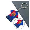 Chaveiro de camisa de futebol Liyide C Rome Miami Messi Harland Ben Ze Mbappe pingente
