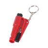 Bolsa de Emergência para Carro Mini Martelo de Segurança Três-em-Um Quebra-Janelas de Um Segundo Tipo Push Chaveiro Martelo de Fuga para Carro