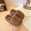 Chinelos infantis de sola grossa, nova coleção outono/inverno 2026, chinelos simples de uma tira fofinhos, chinelos de algodão casuais e leves para meninos e meninas