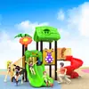 Parque de Diversões Grande Deslizador Externo Combinação de Tobogãs Equipamento de Playground Externo Comunitário Instalações de Brincadeiras Infantis