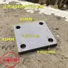 Enxadão Rotativo, Semeador, Braçadeira para Tubo, Gancho de Arado, Batente de Limite, Tubo Quadrado, Formador de Sulco, Haste de Arado de Solo Profundo, Placa de Fixação, Placa de Roda de Terra