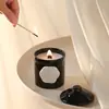 Velas de Aromaterapia al por Mayor Souvenirs de Flor Tallada en Cerámica Adornos de Regalo Decorativos Llama de Rosa Campanillas de Viento Azules Flores Hechas a Mano