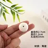 Accesorios para Insertar Incienso Cerámica Manualidades Línea para Insertar Incienso Pequeño Incienso Tuo Estilo Japonés Inserción de Incienso Plato de Incienso Vintage Simple