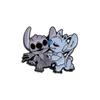Broche de punto caliente transfronterizo Insignia de metal de Winnie the Pooh Black Devil Tigger de dibujos animados