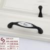 Manípulo de Armário Guarda-Roupa Cerâmico Europeu Direto da Fábrica Acessórios Modernos de Ferragens para Móveis Manípulo de Porta de Mesa Estante