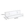 En Stock 4/12/ 15 pulgadas Estante Acrílico de Pared para Discos de Vinilo, CD, Revistas, Estante de Exhibición para Esmaltes de Uñas