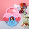 Bolsa de Silicona al por Mayor Bolso Cruzado para Niñas Almacenamiento Billetera para Monedas Alivio del Estrés Infantil Bolsa Tote de Hombro con Burbujas Bolsa de Almacenamiento Regalo