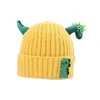 Gorro de Bebé Otoño e Invierno Lindo Súper Lindo Niño Gorro de Lana Invierno Cálido Protección para Orejas Niña Suéter Gorro Tejido para Bebé