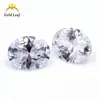 2X3~13X18Mm 3A5A Forma de Huevo Circonita Blanca Piedra Suelta Fabricante Punto Mayorista Piedra Preciosa Artificial Wuzhou