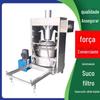 Prensa de filtro de vinho de frutas equipamento de prensa hidráulica de uva toranja fabricante de prensa hidráulica automática