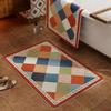 Alfombrillas de Piso de Barro Diatómico Simples, Alfombrillas de Piso para Baño del Hogar, Alfombrillas de Piso Absorbentes, Alfombrillas de Piso Antideslizantes para Puerta de Baño y WC