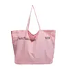 Bolsa de ombro minimalista estilo coreano 2026 moda dopamina bolsa de mão casual para mulheres, estilo preguiçoso sacola de compras leve