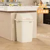 Papelera Cuadrada Comercial para Oficina, Cubo de Basura de Gran Capacidad para Cocina del Hogar, Contenedor de Residuos Sanitarios sin Tapa