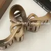 Outono e inverno novo gradiente cor arco clipe grande de alta qualidade gancho de cabelo updo tubarão clipe acessórios para o cabelo