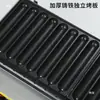 Accesorios para quemador de máquina de salchichas de almidón, ensamblaje de interruptor de placa de hierro engrosada, hamburguesa, salchicha a la parrilla, huevo de codorniz, pulpo, placa de aluminio