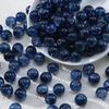 Nuevas cuentas de vidrio roto de jade de 10 mm, palomitas de maíz, venta al por mayor, hechas a mano, pulsera, collar, accesorios de joyería
