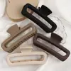 Pinza Popular Grande para el Cabello con Forma de Tiburón Transfronteriza para Peinados Recogidos, Semirecogidos y Estilos en la Parte Trasera de la Cabeza para Mujeres, con un Toque de Alta Gama