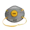 Máscara Protetora Tipo Copo 8088 com Tira Esponjosa para Proteção contra Poeira Industrial, Soldagem, Esmerilhamento, Pintura Spray e Prevenção de Odor de Formaldeído