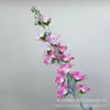 Nuevo Delphinium de Estilo Europeo Jacinto Artificial con Terciopelo Artificial Flor de Seda de Rama Alta Decoración de Boda para el Hogar Accesorios para Fotos de Sala de Estar