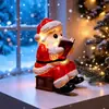 Lâmpada de Leitura de Livro Papai Noel de Natal de Produto Novo Transfronteiriço