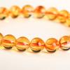 Jingde Jewelry Pulsera de Cristal Amarillo Torre de Cristal Natural 8A Citrino Cuentas Redondas Pulsera Joyería al Por Mayor