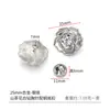 Prontos para envio, broches requintados e únicos cravejados de diamantes, acessórios DIY estilo doce para roupas, bolsas e sapatos, feitos de liga de zinco